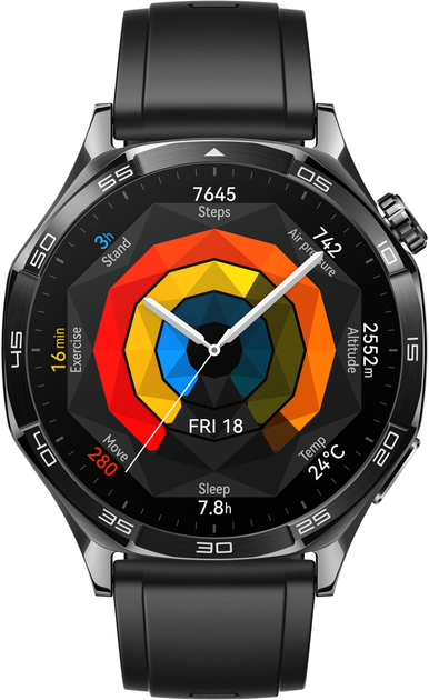 Смарт-часы HUAWEI Watch GT 5 46 mm Black (55020DKM)  Фото №0